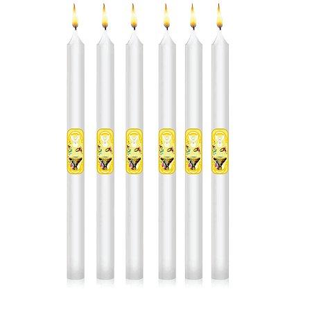 Vela DE Batizado caixa com 50 unidades