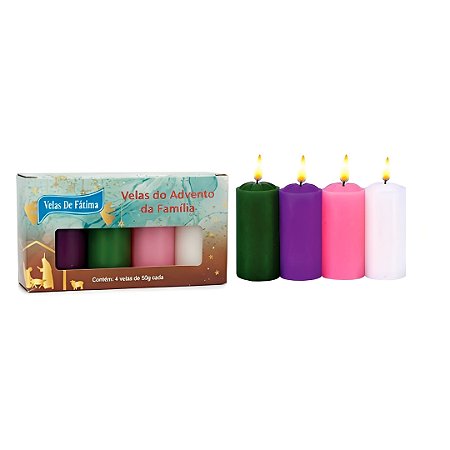Kit vela do Advento da Família