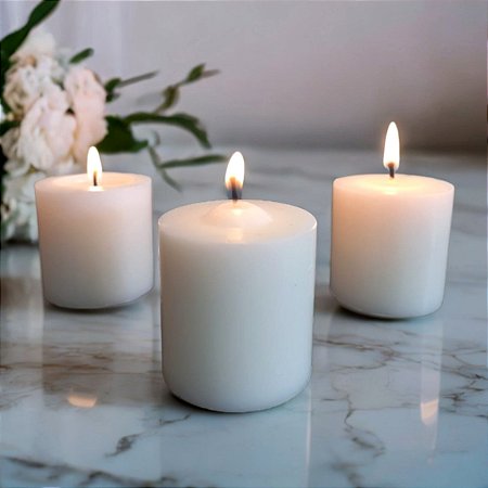 40 Velas 20 Horas Decoração Casamento E Festas Rechaud