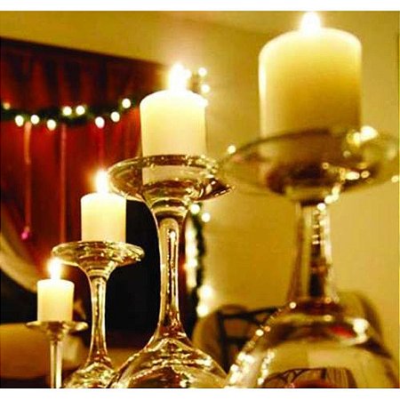 30 Velas Rechaud Grande Duração 20horas Decoração Casamento