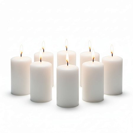 30 Velas 8 Horas Decoração Casamento Festas Atacado