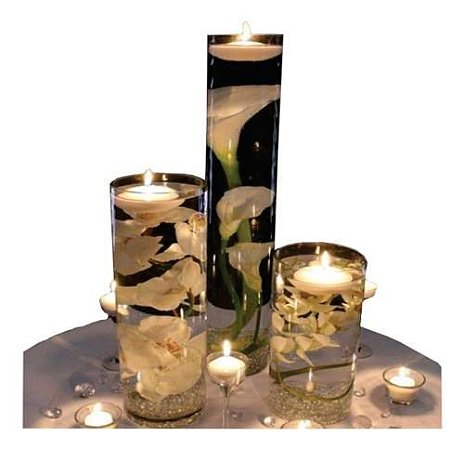 80 Velas Flutuantes P/ Decoração De Taças E Vidros Casamento
