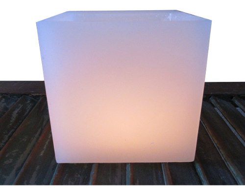 Kit 3 Velas Luminária 15x15x15cm Decoração Casamento