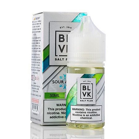 BLVK SALT PLUS - SOUR APPLE