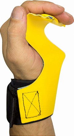 Hand Grip com Suporte Amarelo