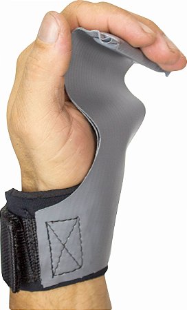 Hand Grip com Suporte Cinza