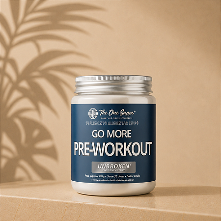 Go More Unbroken® Explosive Energy Pre Treino 360g | The One Supps