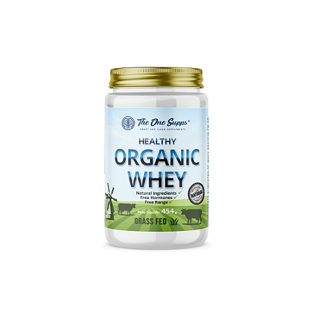 Healthy Organic Whey Protein® 454g sem sabor - Whey Protein Concentrado | The One Supps