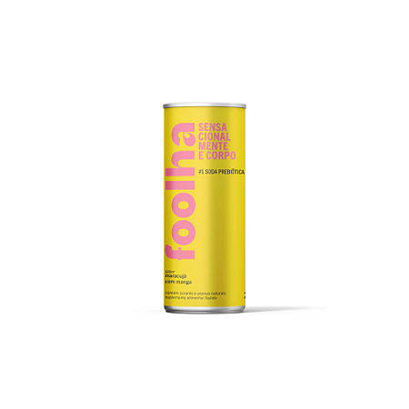 Soda Prebiotica Maracuja com Manga 269ml | Foolha