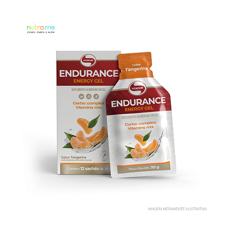 Endurance Energy Gel de Carboidrato sem Cafeína 30g | Vitafor