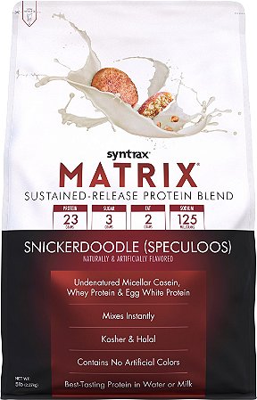 Matrix 5.0 Syntrax - Snickerdoodle (sabor Cookies com Canela) 2.270g - IMPORTADO