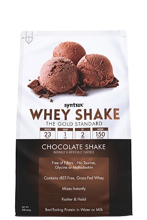 Whey Shake 2.0 Syntrax - Chocolate 907g - IMPORTADO