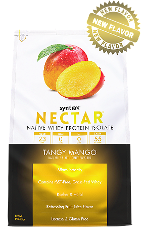 Nectar Syntrax - Whey Isolado Tangy Mango 907g - IMPORTADO