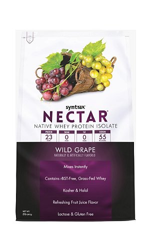 Nectar Syntrax - Whey Isolado Wild Grape (Uva) 907g - IMPORTADO