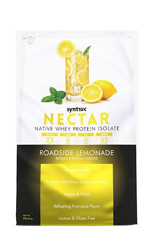 Nectar Syntrax - Whey Isolado Roadside Lemonade (Limonada) 907g - IMPORTADO