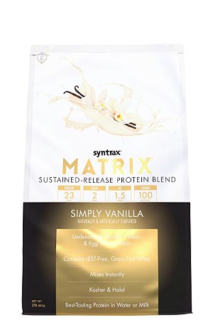 Matrix 2.0 Syntrax - Simply Vanilla (sabor Baunilha) 907g - IMPORTADO