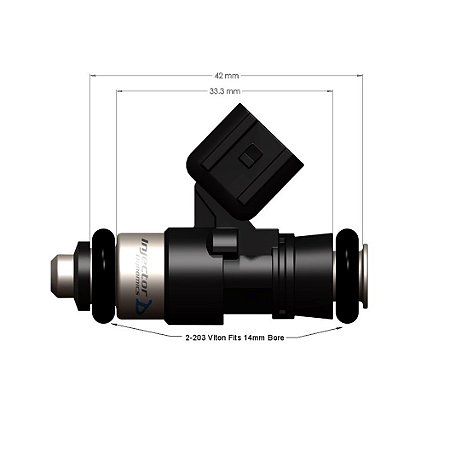8 Bico Injector Dinamics 1300.34.14 Gm V8 05/15 6.0 6.2 7.0l