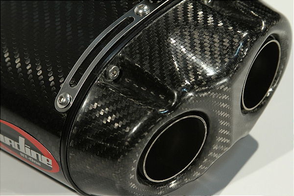 Escapamento Carbono Saída Dupla Jardine Triumph Daytona 675