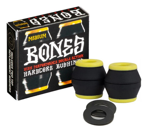 Amortecedor Truck Skate Bones Hardcore Bushings Medium 91a