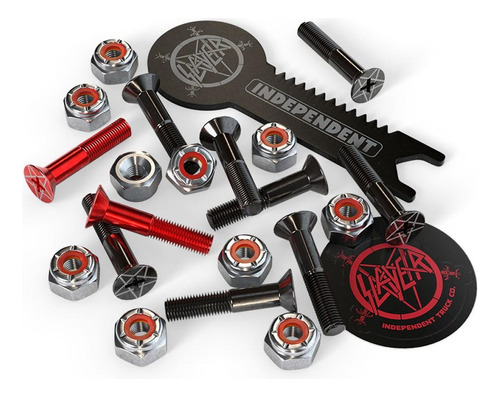 Kit Parafuso Chave Base Skate Independent Slayer 7/8 Philips
