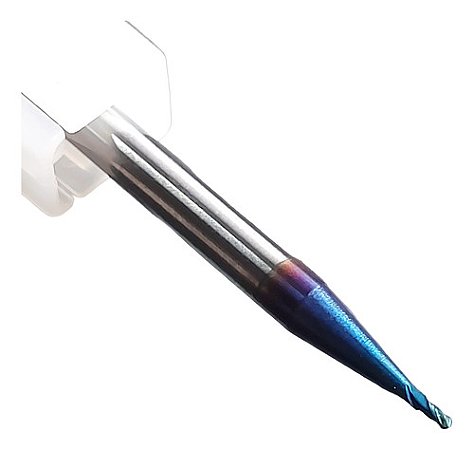 Fresa Bola Metal Duro 4mm 2 Cortes Hrc65 Ball Nose End Mill