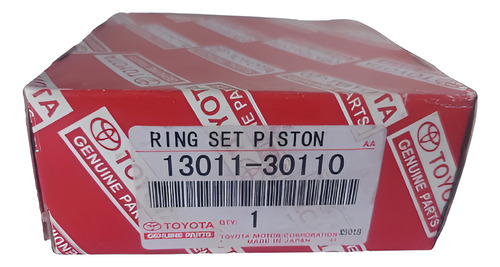 Jogo Aneis Toyota Diesel 1kdftv Original Made Japan