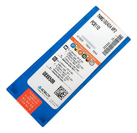 Pastilha Inserto Torno Korloy Tnmg160404-vp2 Pc8110 - Kit 10