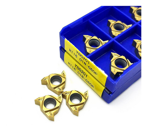 Pastilha Inserto Torno Zcc-ct Rt16.01n-g60p Ybg201 - Kit 10