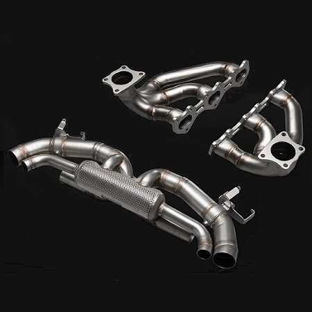 ESCAPAMENTO ESPORTIVO IPE INNOTECH VALVETRONIC E COLETORES AÇO INOX PORSCHE 911 992 CARRERA S 4S GTS MOTORES 3.0 BITURBO