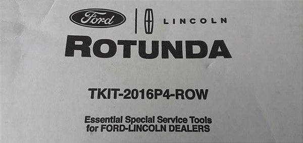 Kit ferramenta câmbio automático Ford Rotunda TKIT-2016P4-ROW - 10R80