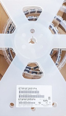 10 Unidades - Indutor Potencia Sdm Panasonic Power Choke Coil Etqp6f2r5sfa 6d31
