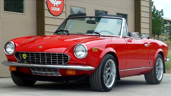 PAINEL DASH PAD USADO ORIGINAL FIAT SPIDER 124 – ANOS 1978 A 1982