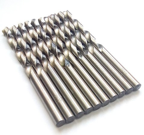 Broca Aço Rápido Hss 5,5 Mm Kit 10 Unidades Macaco
