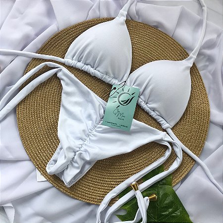 Cortininha e Empina Bumbum Branco