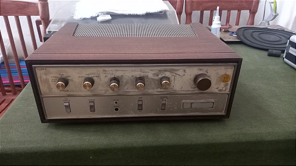 Amplificador Integrado Valvulado Fischer X-100C