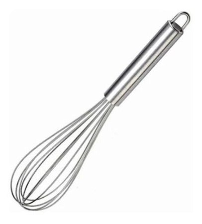 Batedor De Ovos Claras Gemas Bolo Inox