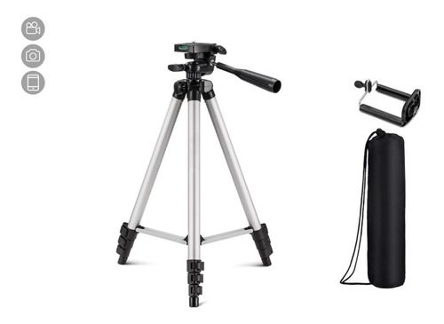 Tripé Telescópico  Universal Para Câmeras E Celulares