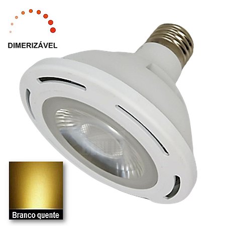 Lâmpada LED PAR30 9W Dimerizável Branco Quente 3000K 110V