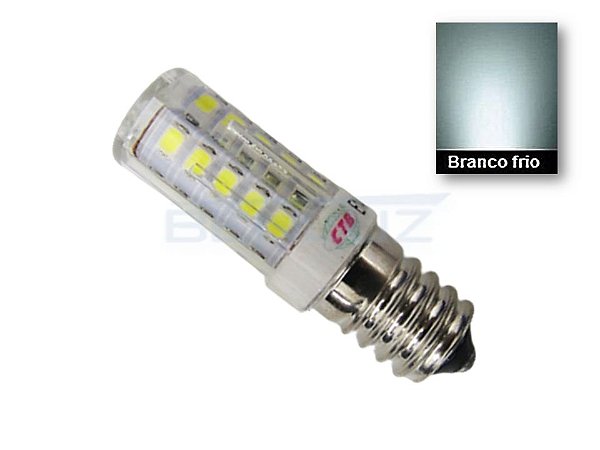 Lâmpada Bocal E14 LED 3.5W Branco Frio 220V