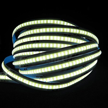 Fita Led Neon LED COB Branco Frio 5 Metros 12V