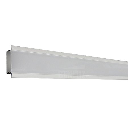 Perfil Para Fita LED Embutir Branco De 2M e 3CM De Largura