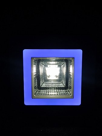 Painel Quadrado Led Cob De Embutir Cores W Branco Frio E Azul Benluz Especialistas Em