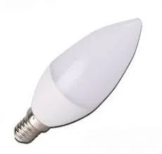 Lâmpada LED Vela 4W Branco frio E14 Bivolt