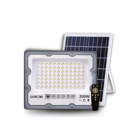 Refletor LED 200W Placa Solar Branco Frio a Prova D'água IP66
