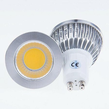 Lâmpada Dicroica LED COB 3W GU10