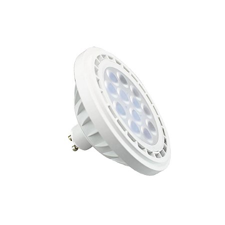 Lâmpada LED AR111 12W c/ Drive Embutido - Branco Frio