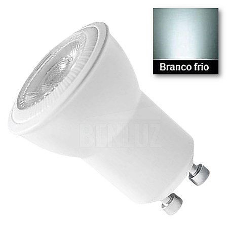 Lâmpada LED 4W Mini Dicroica MR11 Branco Frio 6000K