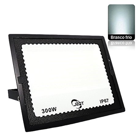 Refletor Holofote Led 300W Econômico Branco Frio a Prova D'água IP66/67