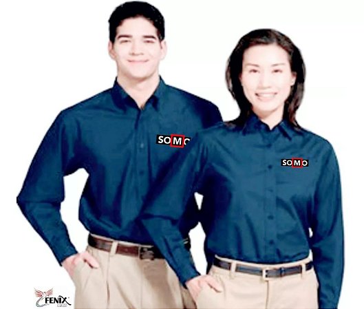 LOGOMARCA TERMOCOLANTE PARA UNIFORMES - 10 unidades