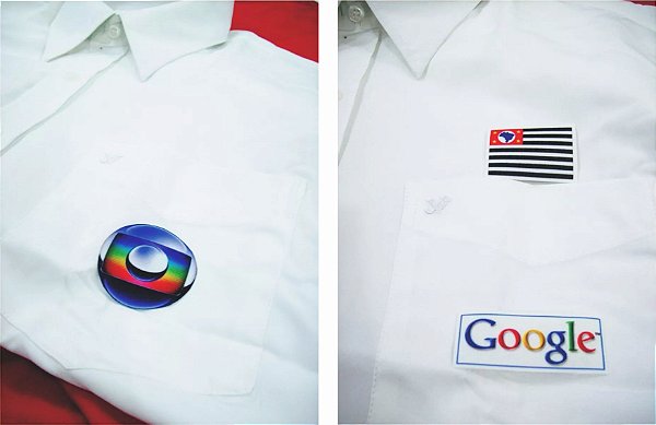 LOGOMARCA TERMOCOLANTE PARA UNIFORMES - 30 unidades